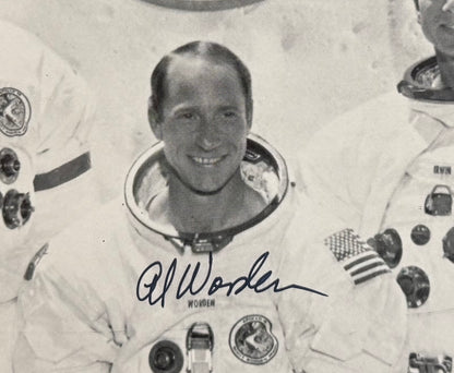 Alfred Worden, NASA Astronaut, Hand Signed Framed, Mounted Original Photo & COA