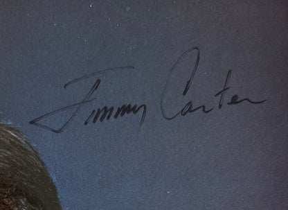 Jimmy Carter, Former President of the USA, Hand Signed Photo Presentation, With COA