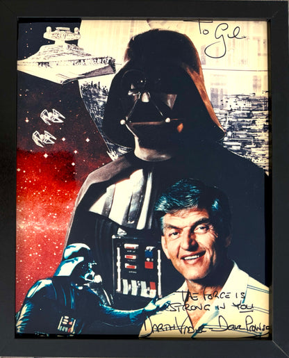 Dave Prowse, Star Wars Darth Vader, Hand Signed Photo & AFTAL Member COA