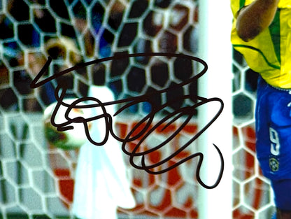 Ronaldo, Real Madrid, Brazilian Legend, Guaranteed Hand Signed Photo & COA