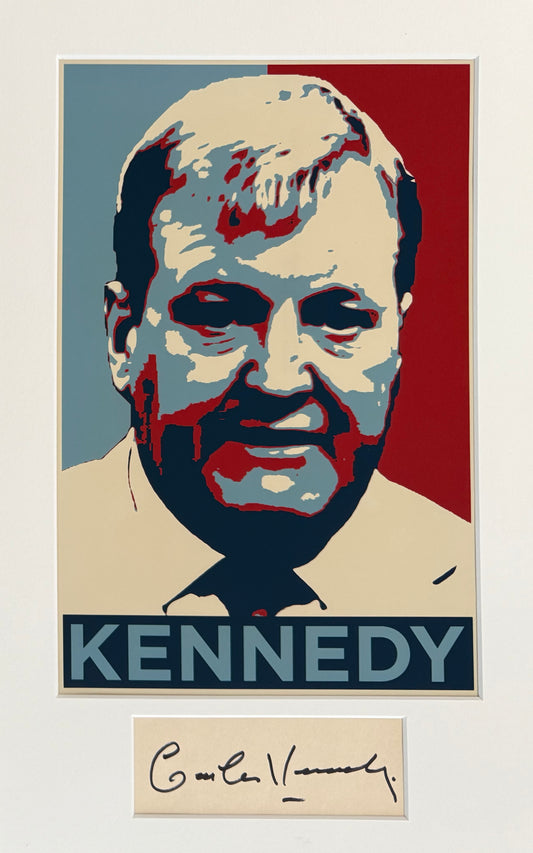 Charles Kennedy, Former Lib Dems Leader, Hand Signed Mounted Card & Photo with COA