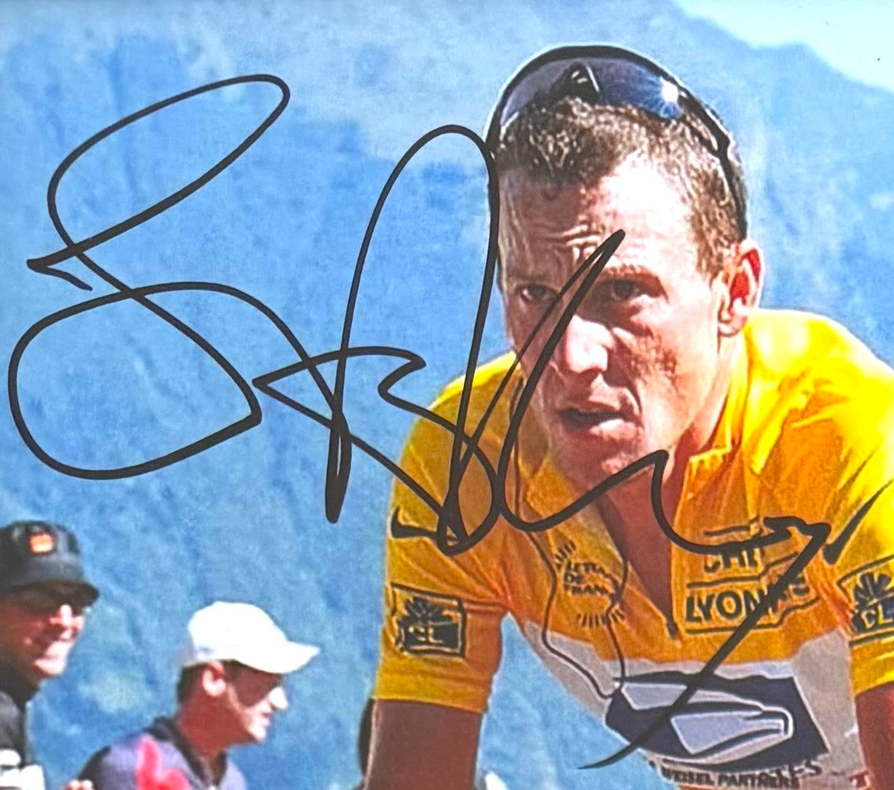 Lance Armstrong, Disgraced Cyclist, Tour de France Legend, Hand Signed Photo & COA