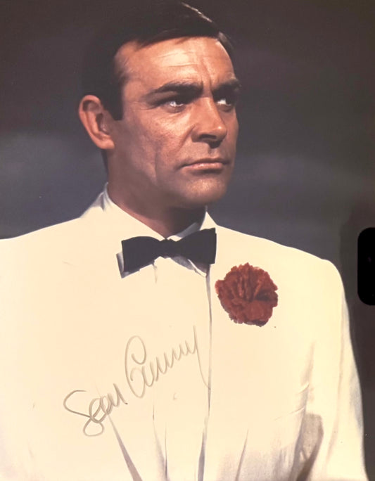 Sean Connery, James Bond 007 'Goldfinger' Hand Signed Framed Photo & COA