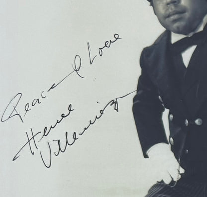 Herve Villechaize 'Nick Nack' The Man with the Golden Gun Hand Signed Photo & COA