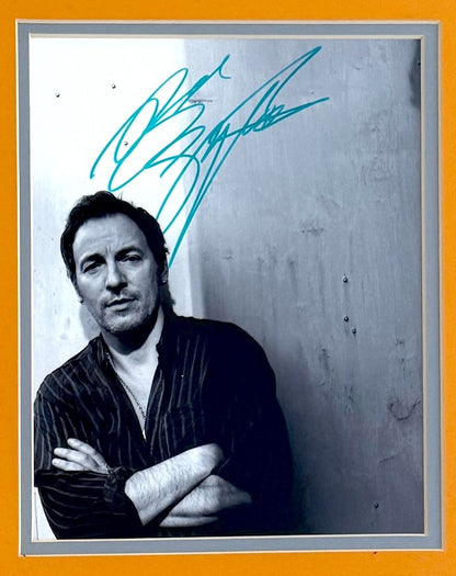 Bruce Springsteen Singer, Songwriter, Guitarist, Hand Signed Guitar & COA
