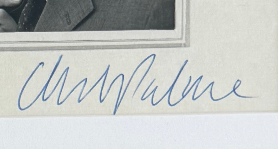 Olof Palme, Assassinated Former Swedish Prime Minister, Hand Signed Photo With COA