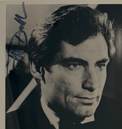 Timothy Dalton, Former James Bond 007, Hand Signed Photo & COA