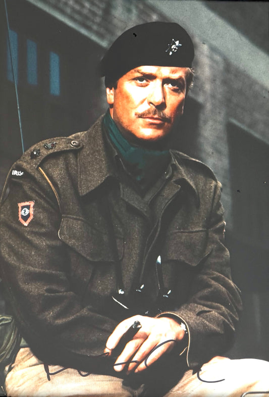 Michael Caine, Hand Signed 'A Bridge Too Far' Original Film Photo & COA