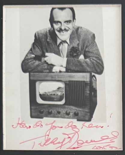 Terry Thomas, Guaranteed Hand Signed Framed Publicity Photo With COA