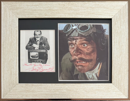 Terry Thomas, Guaranteed Hand Signed Framed Publicity Photo With COA