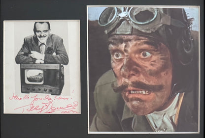 Terry Thomas, Guaranteed Hand Signed Framed Publicity Photo With COA