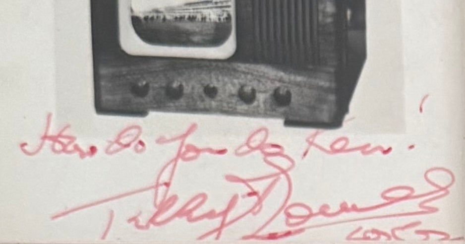 Terry Thomas, Guaranteed Hand Signed Framed Publicity Photo With COA