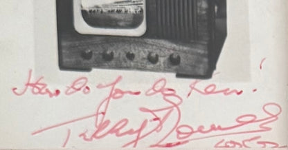 Terry Thomas, Guaranteed Hand Signed Framed Publicity Photo With COA