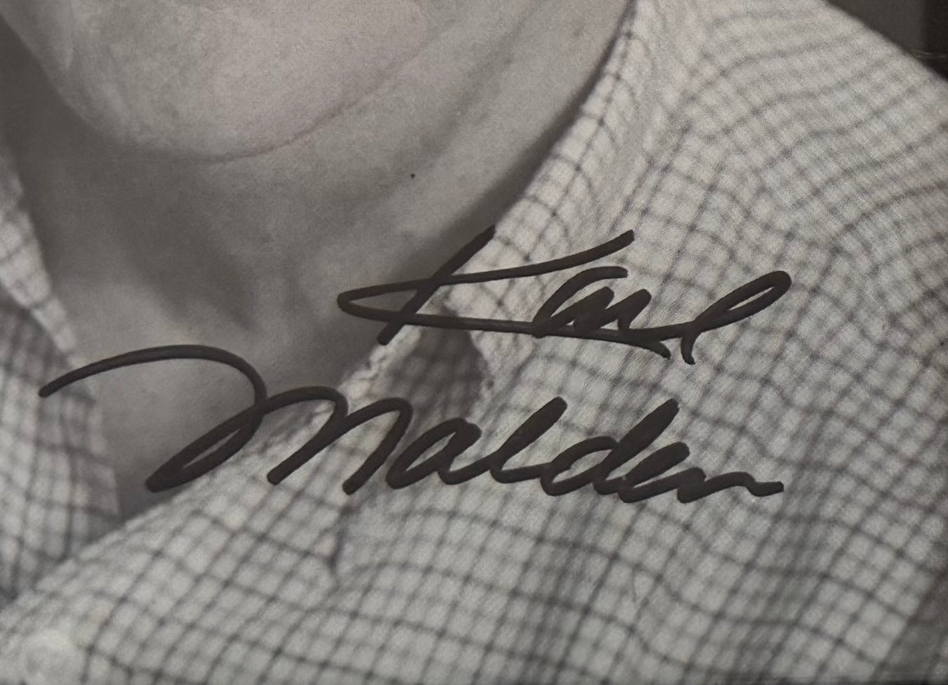 Karl Malden, Oscar Winning Actor, Hand Signed Framed, Mounted Original Publicity Photo & COA