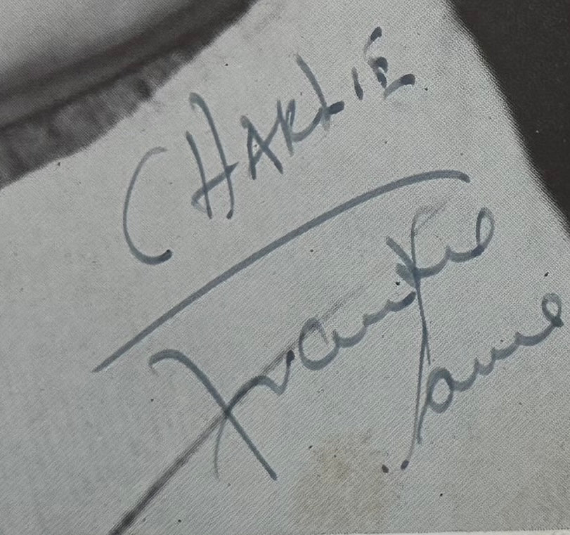 Frankie Laine, U.S. Singer, Songwriter, Guaranteed Hand Signed Framed Publicity Photo With COA