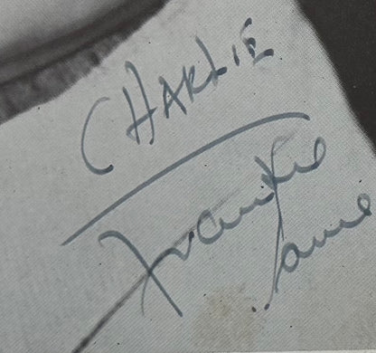 Frankie Laine, U.S. Singer, Songwriter, Guaranteed Hand Signed Framed Publicity Photo With COA