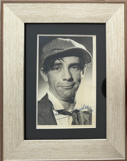 Sir Norman Wisdom, Hand Signed Original Framed 23cm x 18cm Photo & COA
