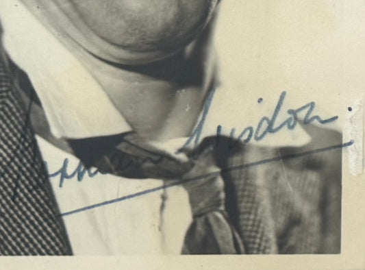 Sir Norman Wisdom, Hand Signed Original Framed 23cm x 18cm Photo & COA