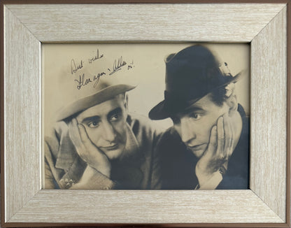 Flanagan And Allen Guaranteed Hand Signed Framed Original Photocard With COA