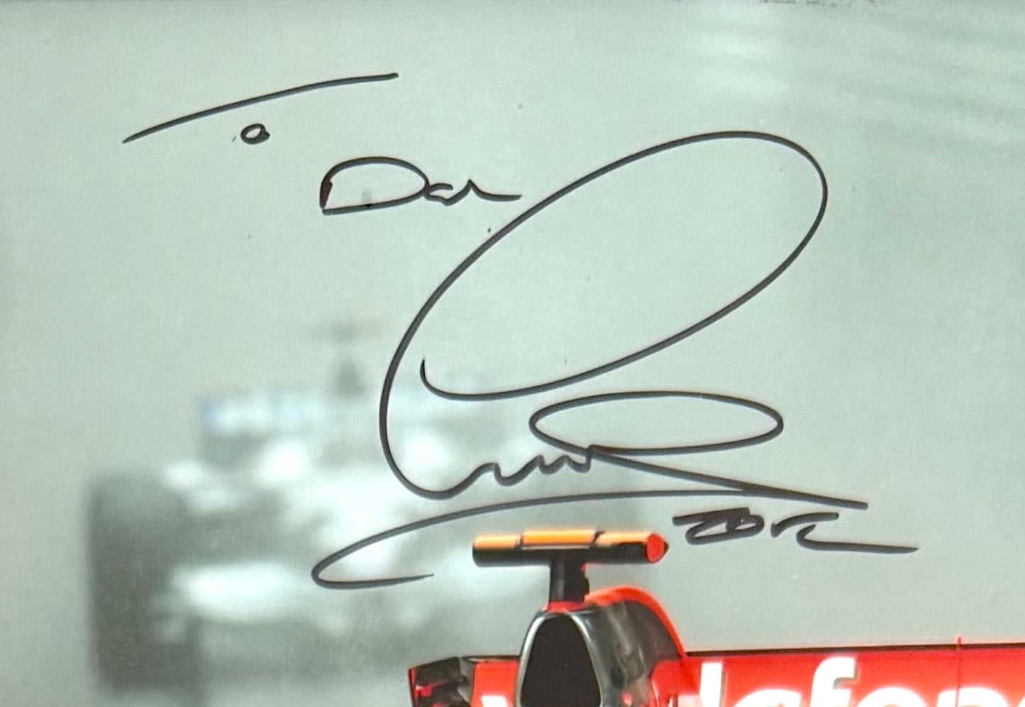 Lewis Hamilton, F1 Mercedes McLaren Legend, Hand Signed Photo & COA