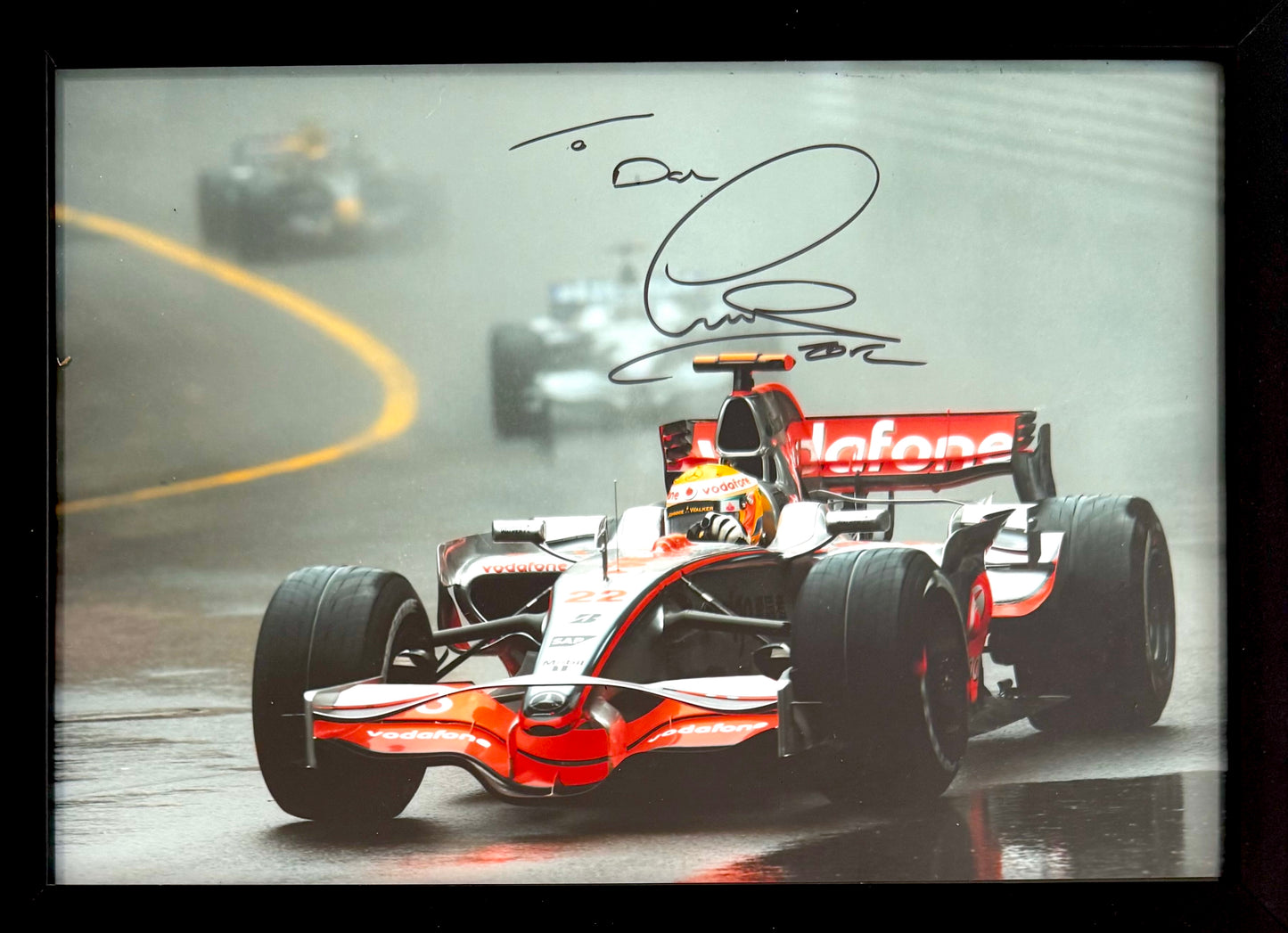 Lewis Hamilton, F1 Mercedes McLaren Legend, Hand Signed Photo & COA