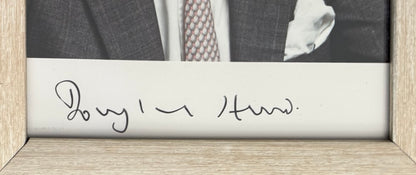Douglas Hurd, Former British Minister, Hand Signed Photo with COA