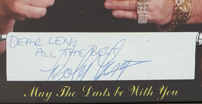 Bobby George, Iconic Darts Superstar, Hand Signed Photo With COA