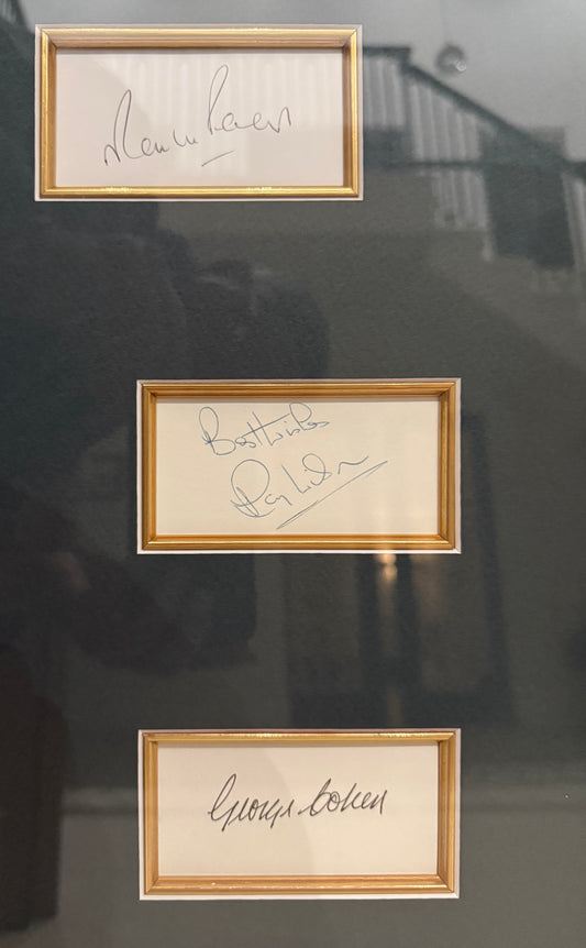 England 1966 SUPER RARE Full Team (11) + Ramsey, Hand Signed Photo Presentation & COA