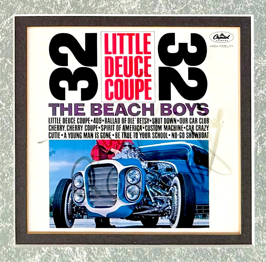 The Beach Boys Hand Signed 'Little Deuce Coupe' CD's & COA