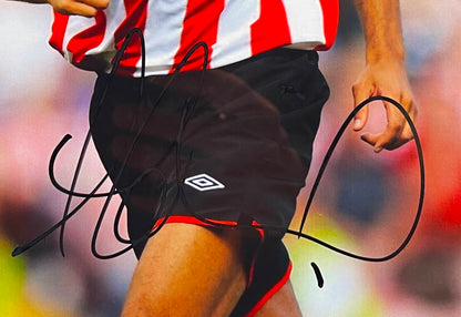 ANTON FERDINAND SUNDERLAND HAND SIGNED FRAMED PHOTO WITH COA