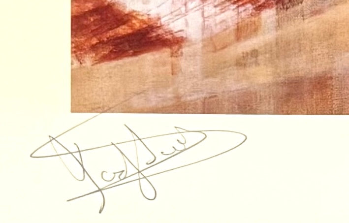 Jody Scheckter, Ferrari F1 World Champion, Hand Signed Ltd Edition Print & COA