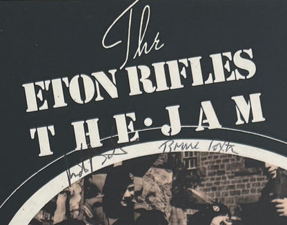 The Jam 'The Eton Rifles' Fully Band Hand Signed Single & COA