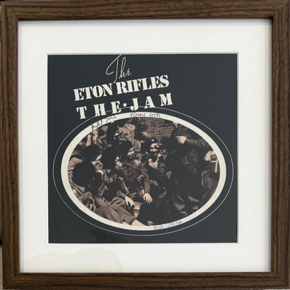 The Jam 'The Eton Rifles' Fully Band Hand Signed Single & COA