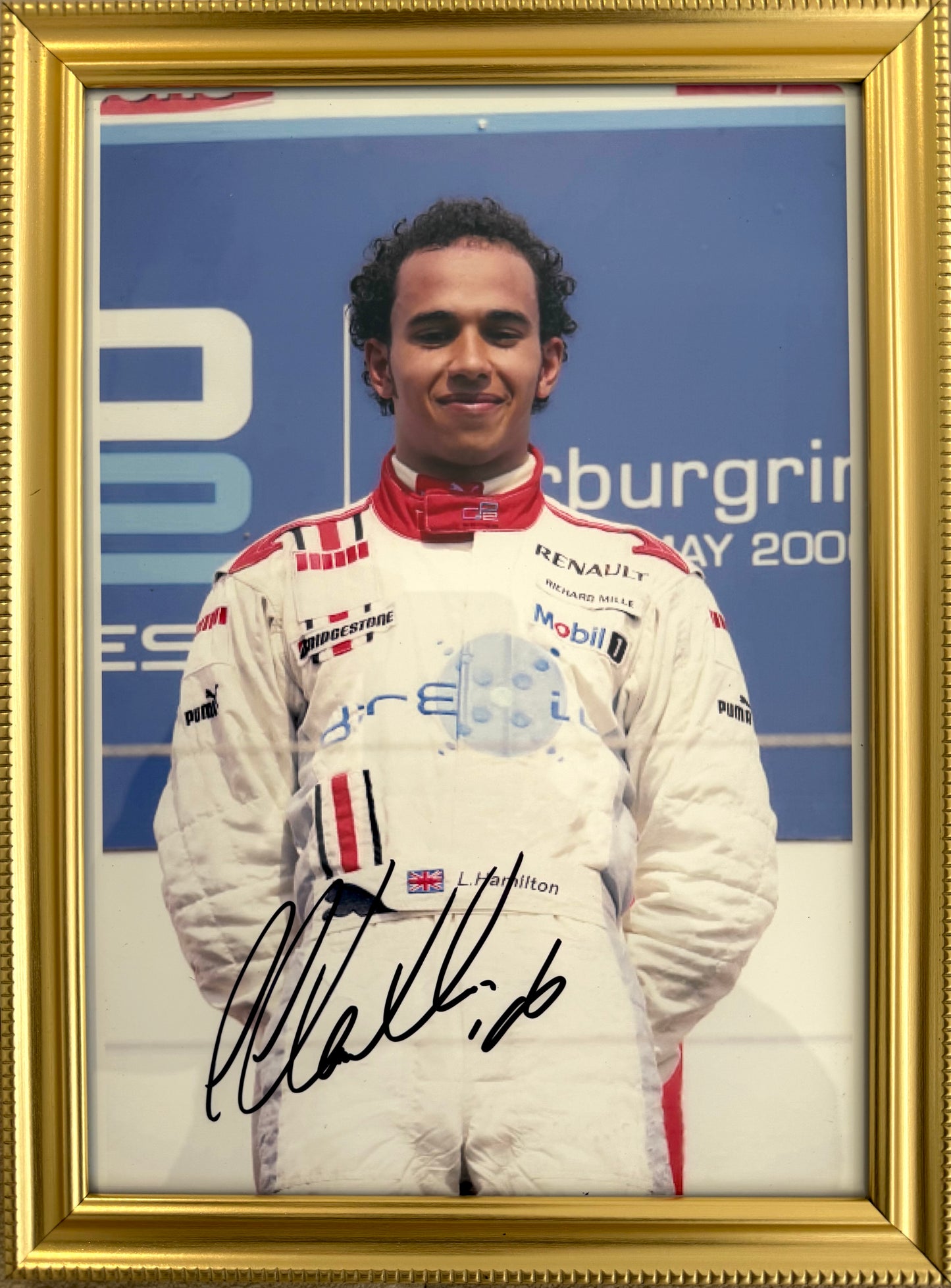 Lewis Hamilton, F1 Mercedes McLaren Legend, Hand Signed Photo & COA