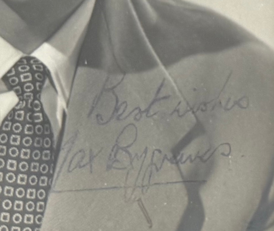 Max Bygraves, Hand Signed Framed Mounted Original Publicity Photo & COA