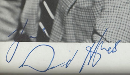 David Hughes, Opera, Pop Singer, Hand Signed Framed 15cm x 10cm Original Photo & COA