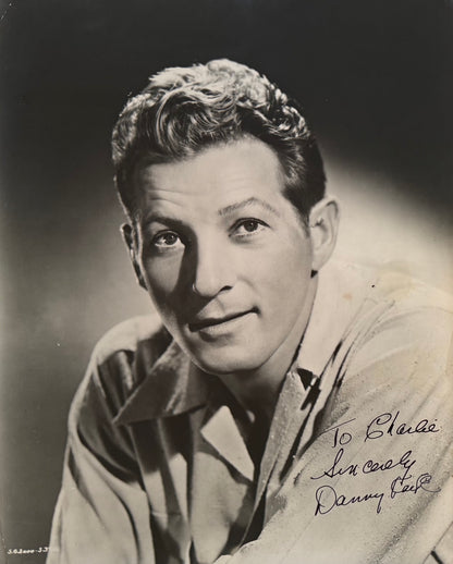 Danny Kaye Hand Signed Framed 25cm x 20cm Photo Presentation & COA