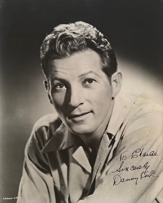 Danny Kaye Hand Signed Framed 25cm x 20cm Photo Presentation & COA