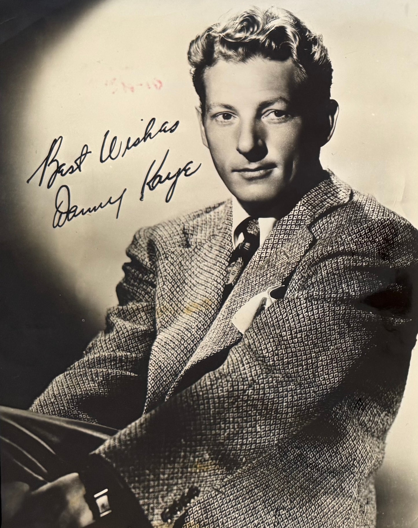 Danny Kaye Hand Signed Framed 25cm x 20cm Photo Presentation & COA