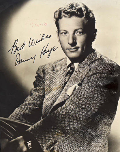 Danny Kaye Hand Signed Framed 25cm x 20cm Photo Presentation & COA