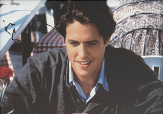 Hugh Grant, Hand Signed Original Framed 30cm x 20cm Photo & COA