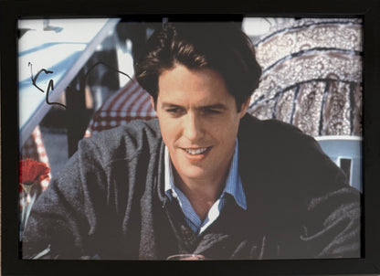 Hugh Grant, Hand Signed Original Framed 30cm x 20cm Photo & COA