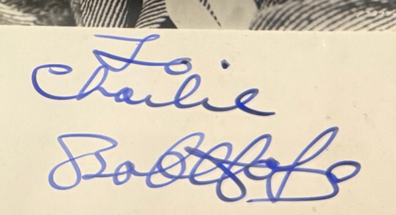 Bob Hope Hand Signed Framed 15cm x 10cm Publicity Photo & COA