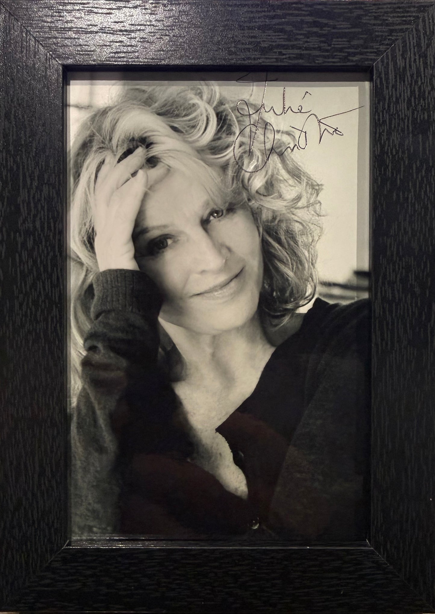 Julie Christie, British Actress, Hand Signed Framed 15cm x 10cm Photo & COA
