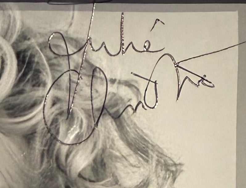 Julie Christie, British Actress, Hand Signed Framed 15cm x 10cm Photo & COA