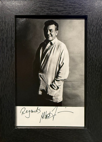 Albert Finney, Actor, Hand Signed Publicity Photo & COA