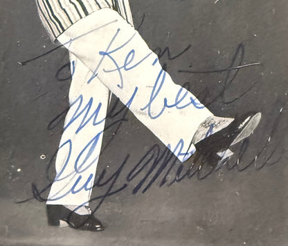 Guy Mitchell, Hand Signed Framed 15cm x 10cm Photo Presentation & COA