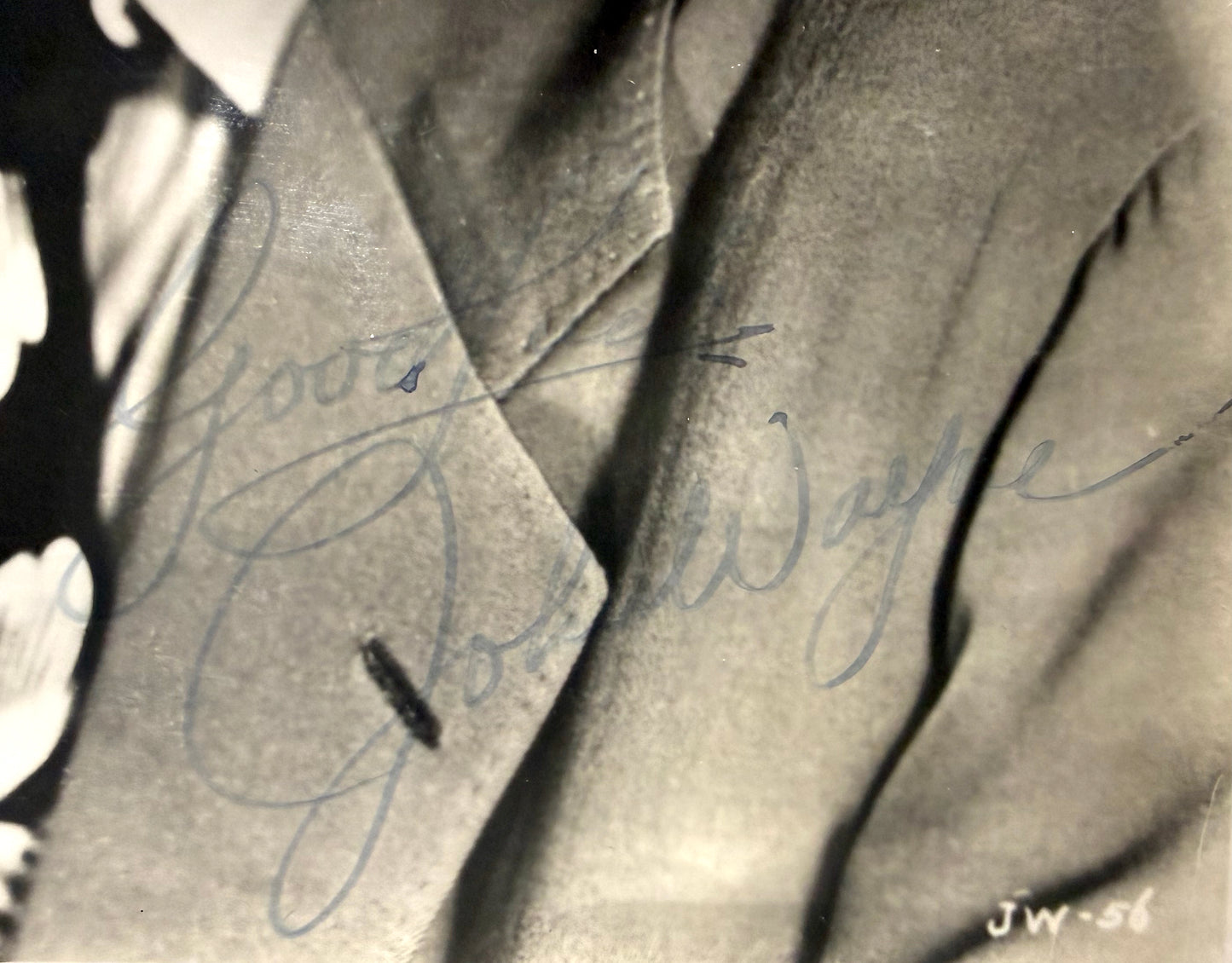 John Wayne, Hand Signed Framed 30cm x 20cm Original Publicity Photo & COA