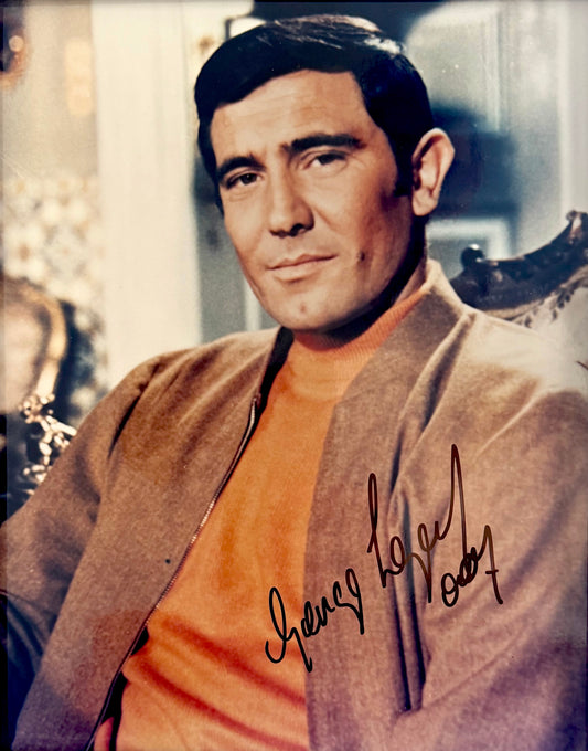 George Lazenby, Former James Bond 007, Hand Signed Photo & COA