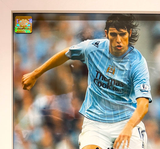 VEDRAN CORLUKA FORMER MANCHESTER CITY PLAYER HAND SIGNED PHOTO WITH COA